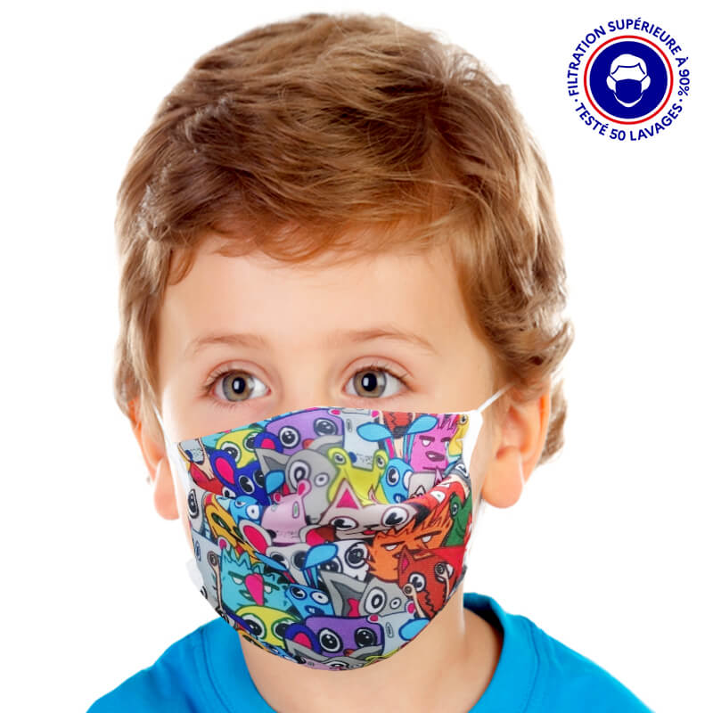 Masque enfant catégorie 1 Cartoon